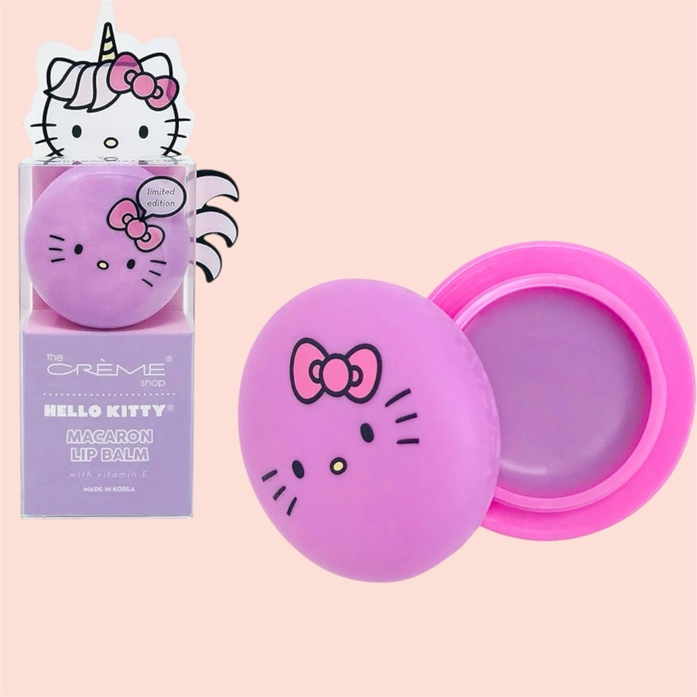 Hello Kitty Rainbow Sherbet Macaron Lip Balm